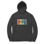 Adventure men’s women's unisex hoodies black/baby-blue/mint-green