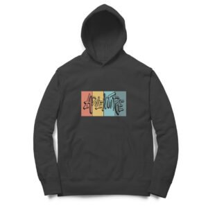 Adventure men’s women's unisex hoodies black/baby-blue/mint-green