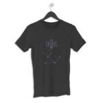 Taurus zodiac sign men’s round neck T-shirt Black