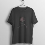 Aries zodiac sign men’s round neck T-shirt Black