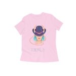 Taurus zodiac sign women’s round neck T-shirt Pink
