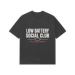 Premium Oversized T-Shirt Mood -Low Battery