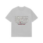 Premium Oversized T-Shirt Mood -Low Battery - Image 6