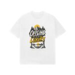 Premium Oversized T-Shirts Mood – Offline is a Luxury - Image 2