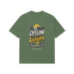 Premium Oversized T-Shirts Mood – Offline is a Luxury - Image 3