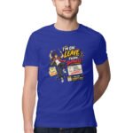 Men's T-Shirt Garba I am on leave Color Batch 2