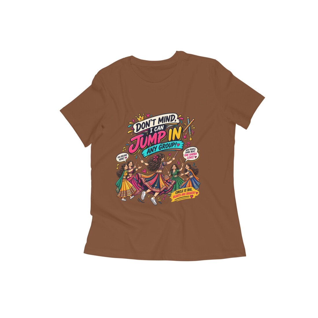 Girl's T-Shirt Garba - Don't Mind Color Batch 1/2 - Image 7