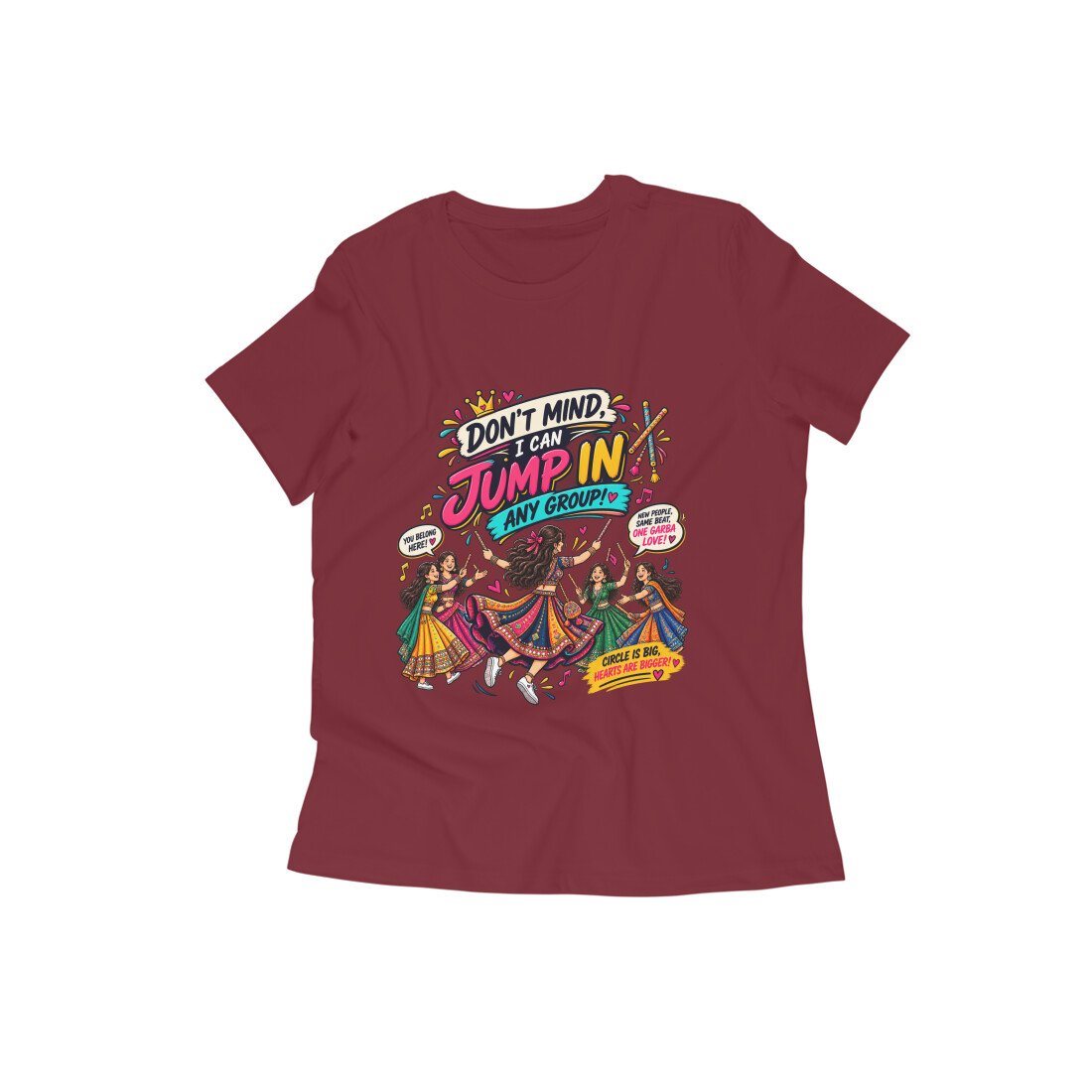 Girl's T-Shirt Garba - Don't Mind Color Batch 1/2 - Image 8