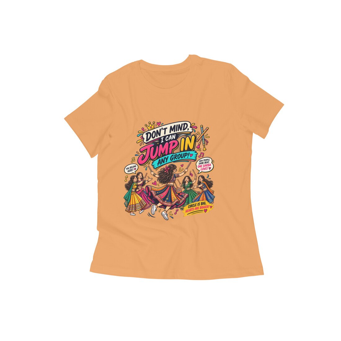 Girl's T-Shirt Garba - Don't Mind Color Batch 1/2 - Image 9