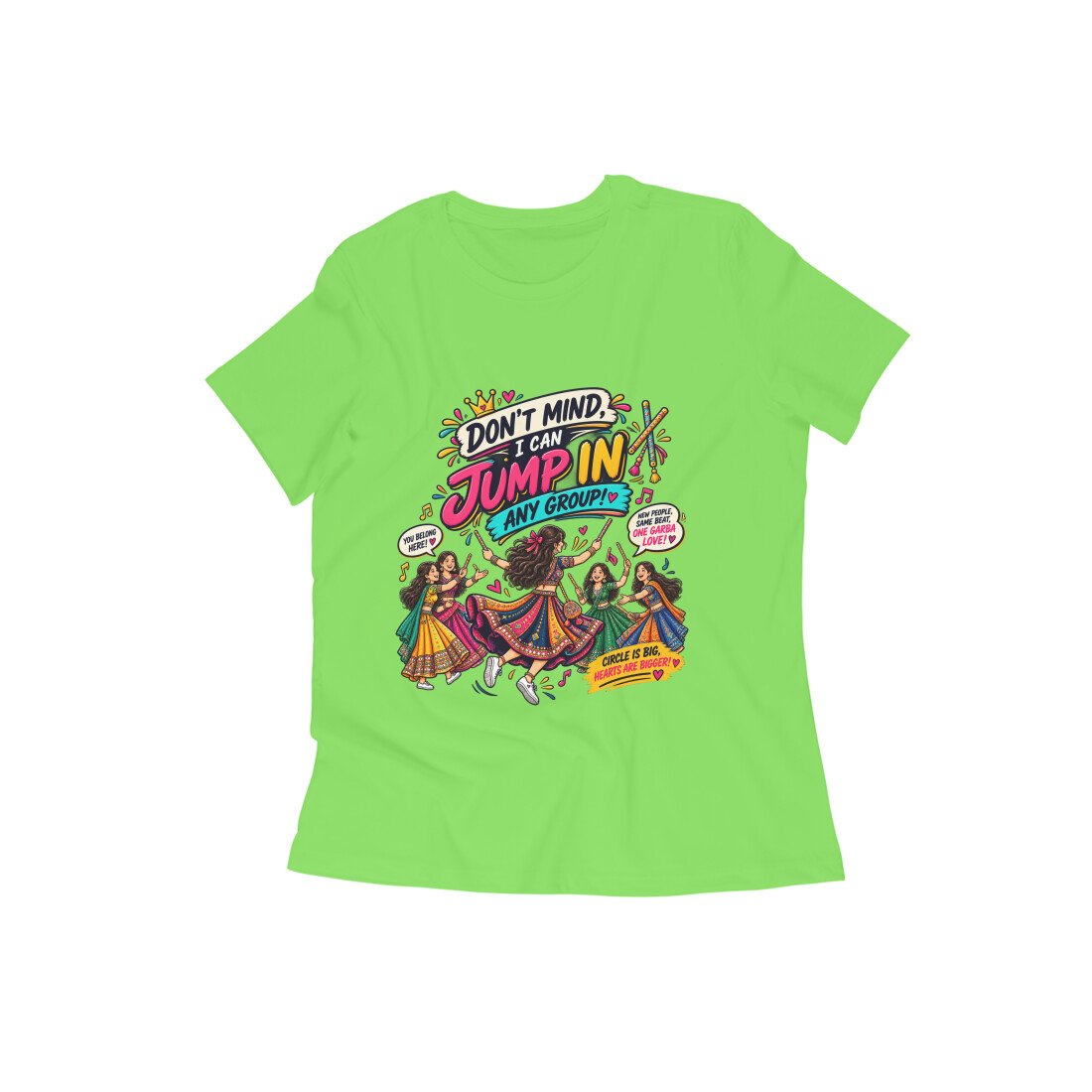Girl's T-Shirt Garba - Don't Mind Color Batch 1/2 - Image 11