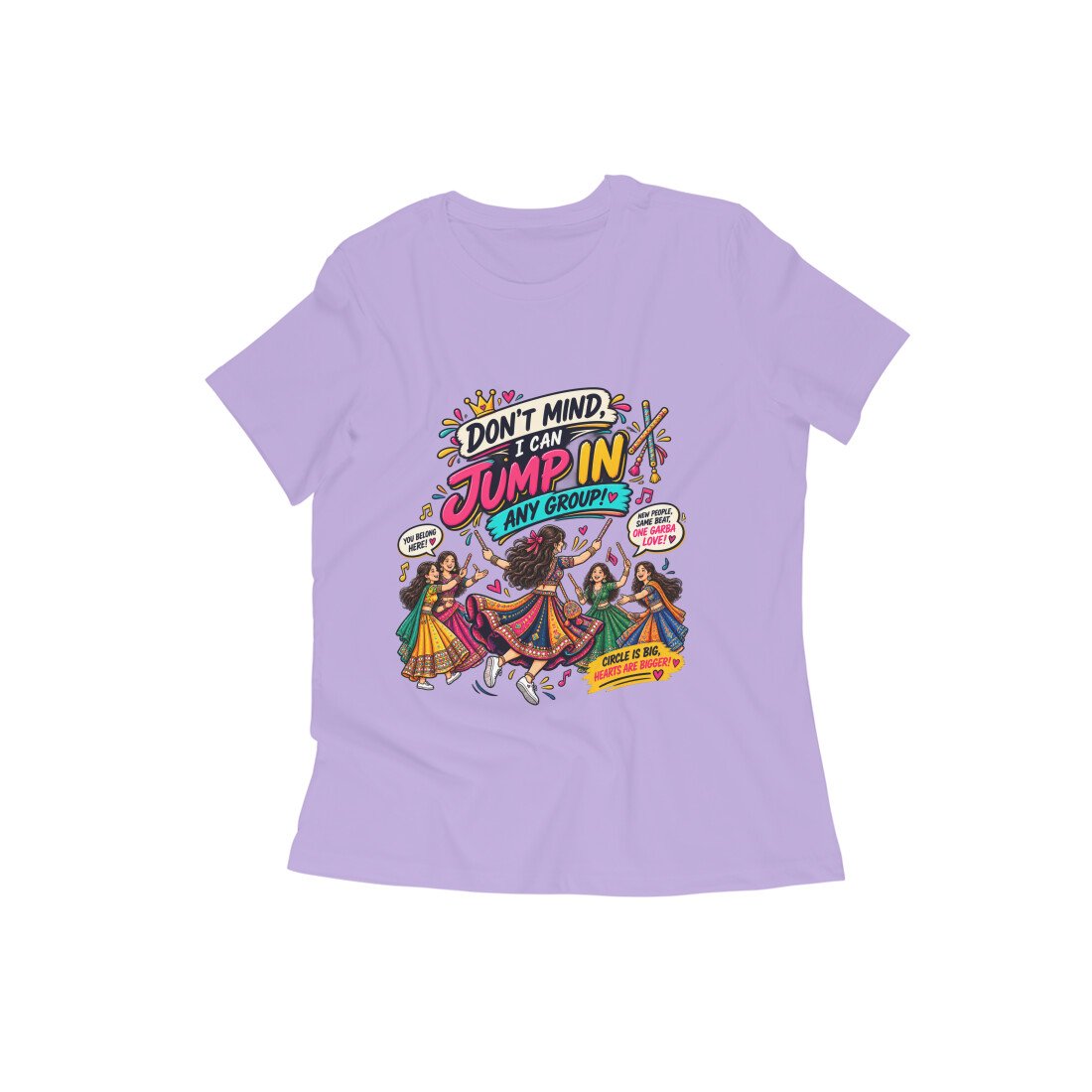 Girl's T-Shirt Garba - Don't Mind Color Batch 1/2 - Image 12