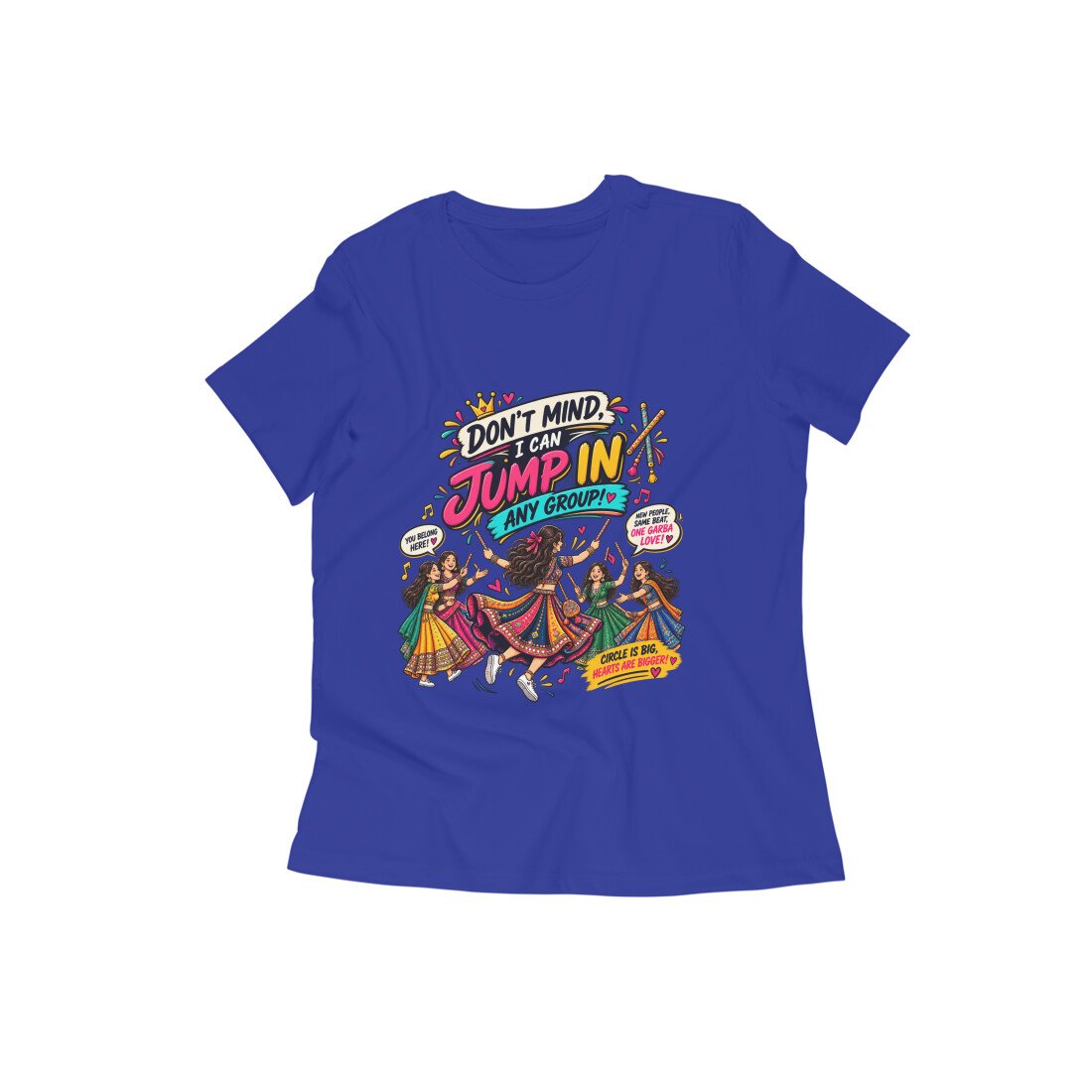 Girl T-Shirt Garba - Don't Mind Color Batch 2/2 - Image 4