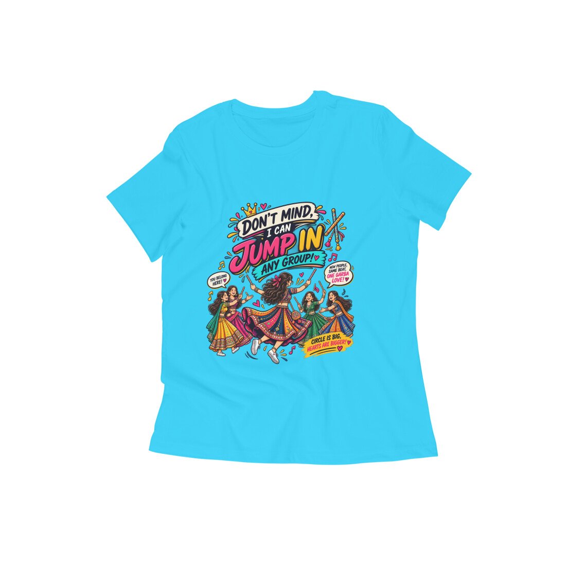 Girl T-Shirt Garba - Don't Mind Color Batch 2/2 - Image 5