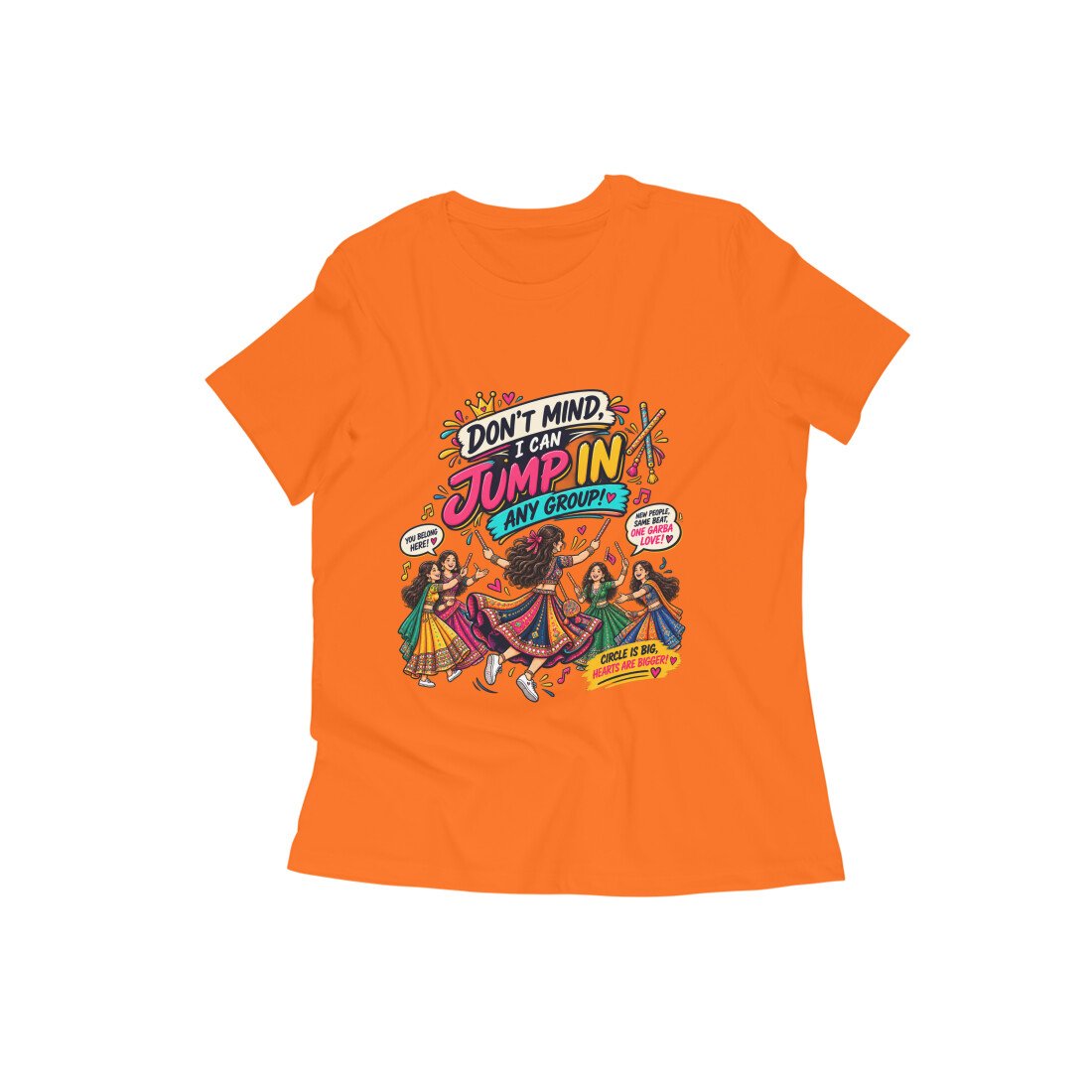 Girl T-Shirt Garba - Don't Mind Color Batch 2/2 - Image 6