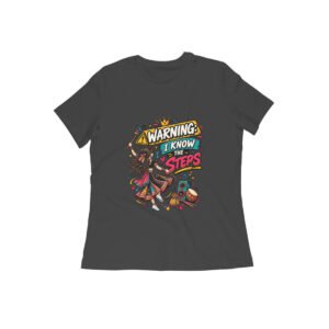 Girl's T-Shirt Garba - Warning Color Batch 1/2