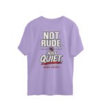 Oversized T-Shirt Mood -Not Rude Just Quite - Image 9