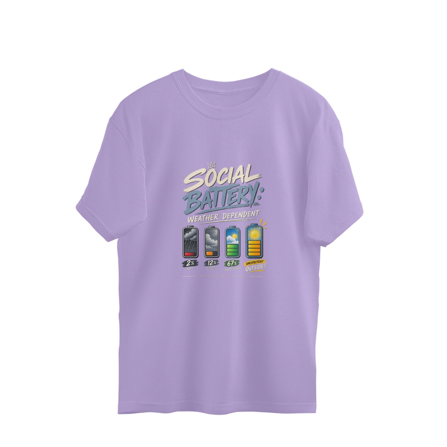 Oversized T-Shirt UK _Special Social Battery - Image 9