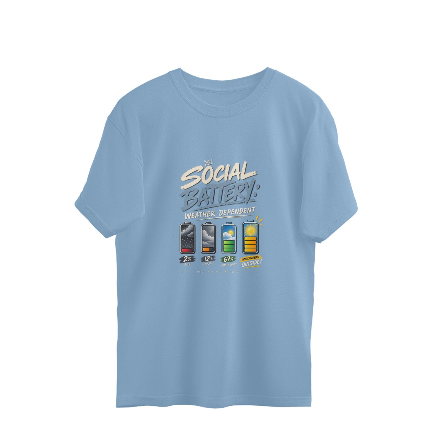 Oversized T-Shirt UK _Special Social Battery - Image 8