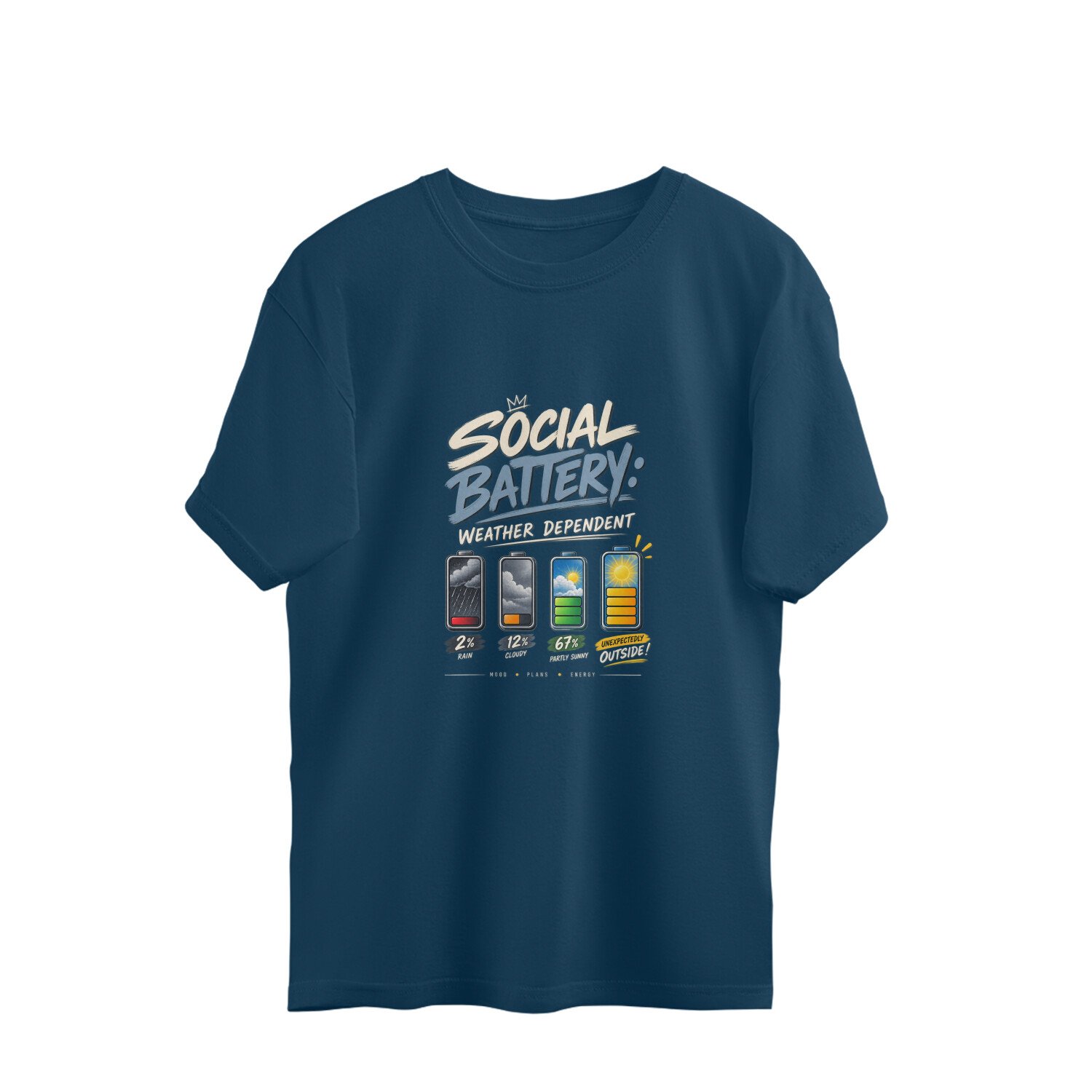 Oversized T-Shirt UK _Special Social Battery - Image 6