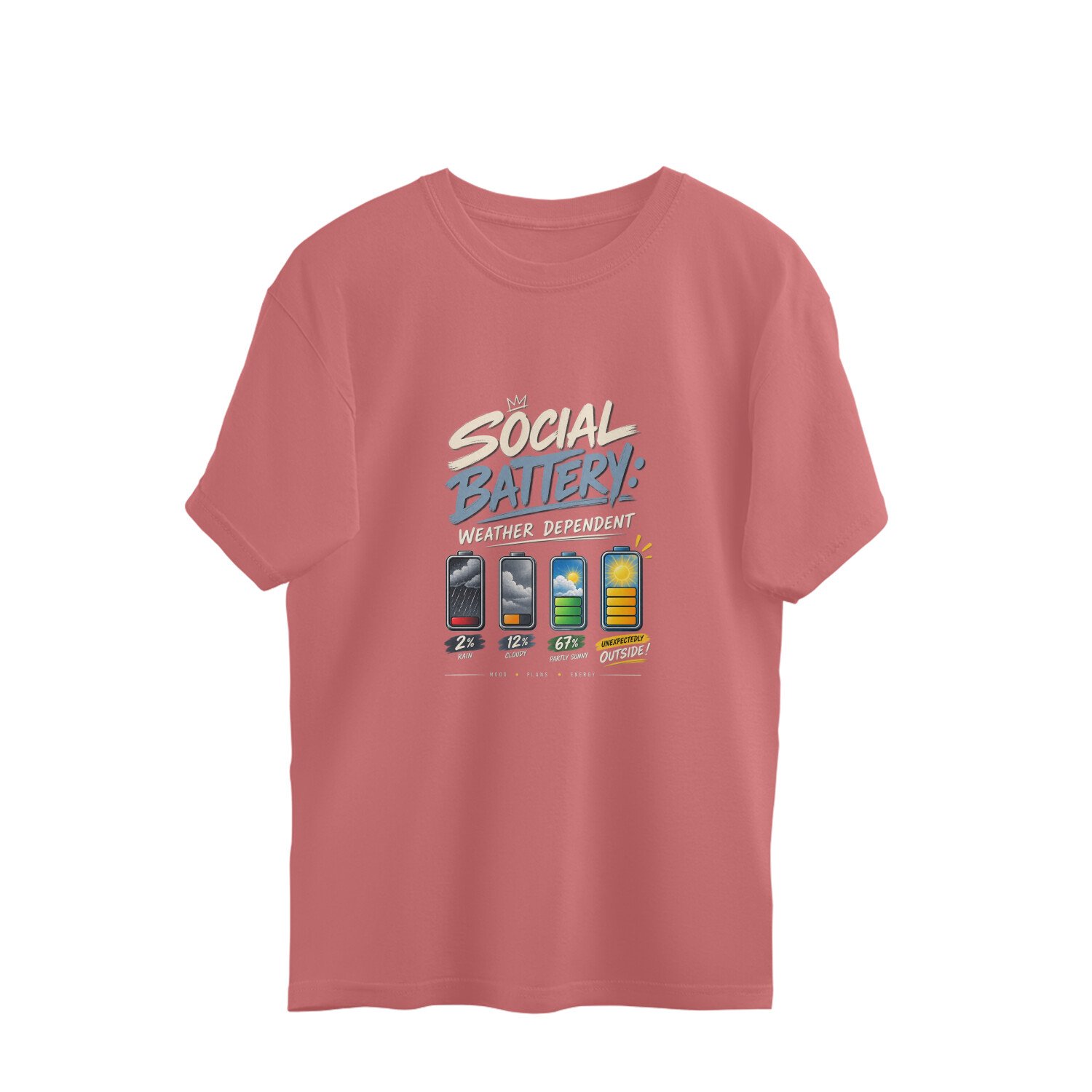 Oversized T-Shirt UK _Special Social Battery - Image 7