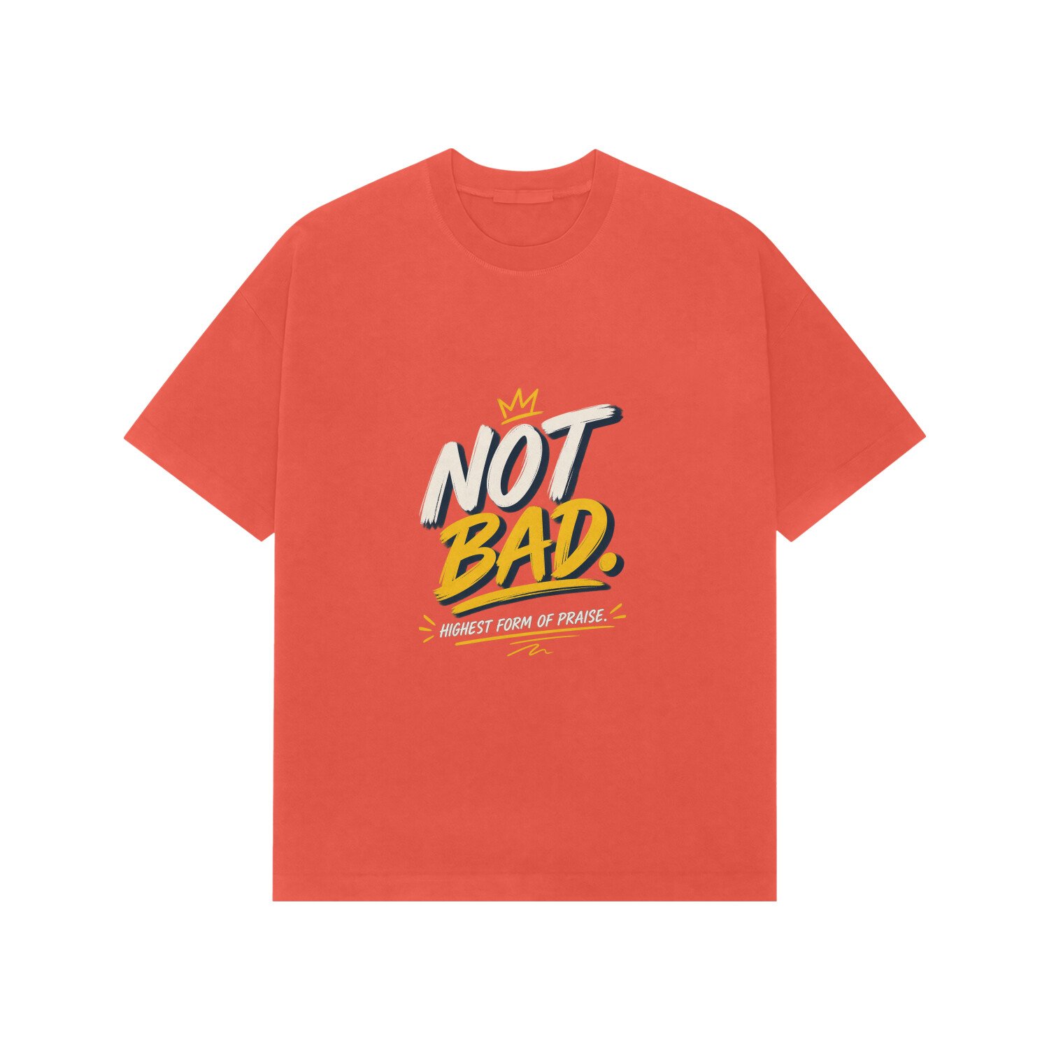 Premium Oversized T-Shirt UK Special - Not Bad - Image 5