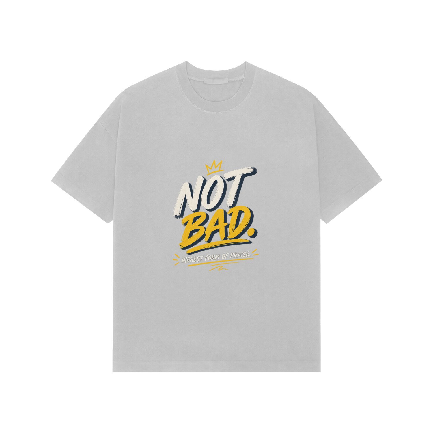 Premium Oversized T-Shirt UK Special - Not Bad - Image 6