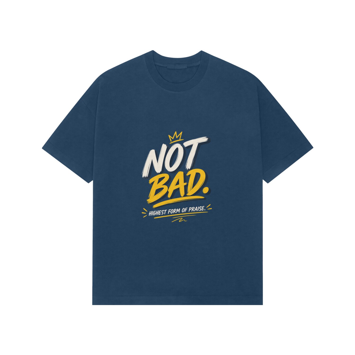 Premium Oversized T-Shirt UK Special - Not Bad - Image 7