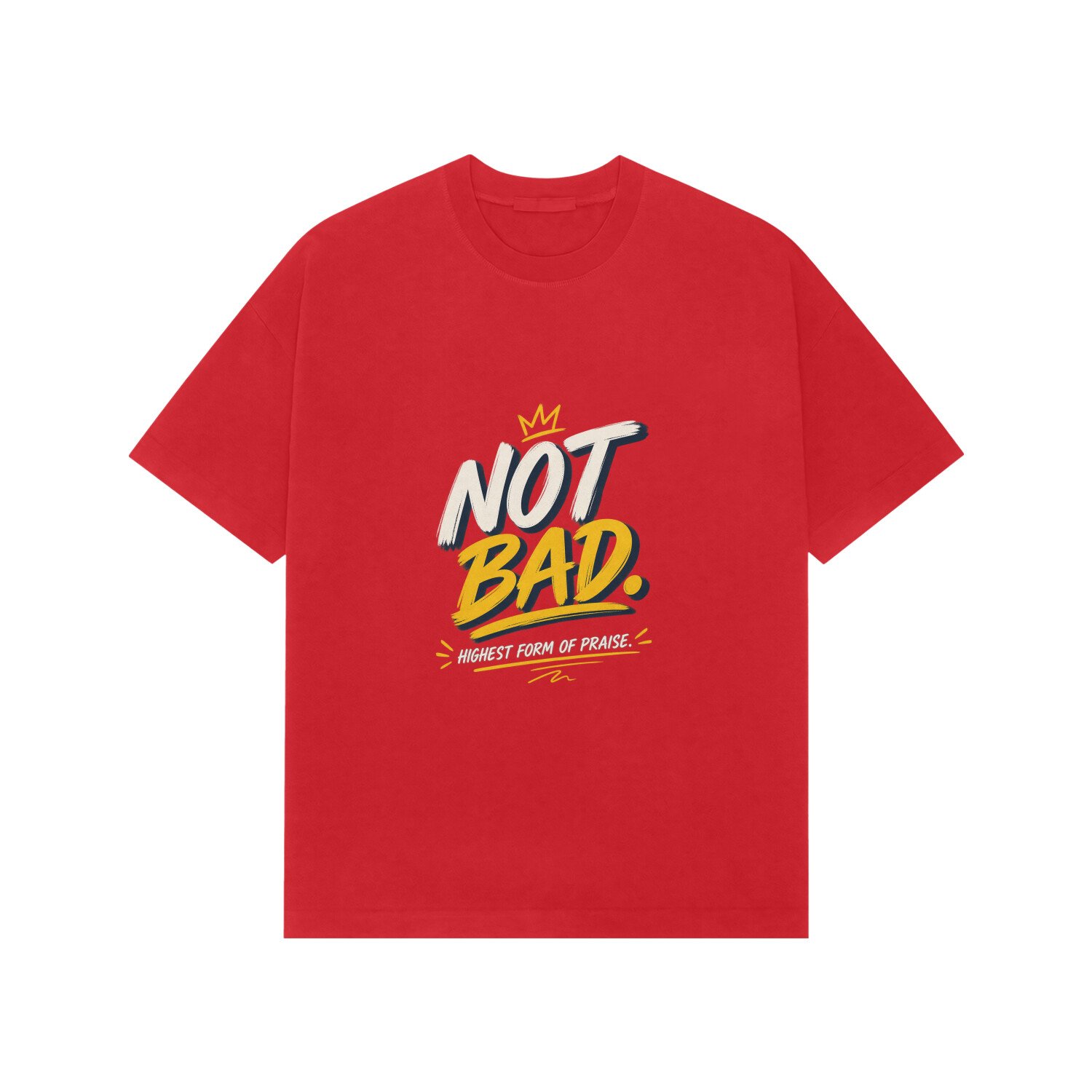 Premium Oversized T-Shirt UK Special - Not Bad - Image 9