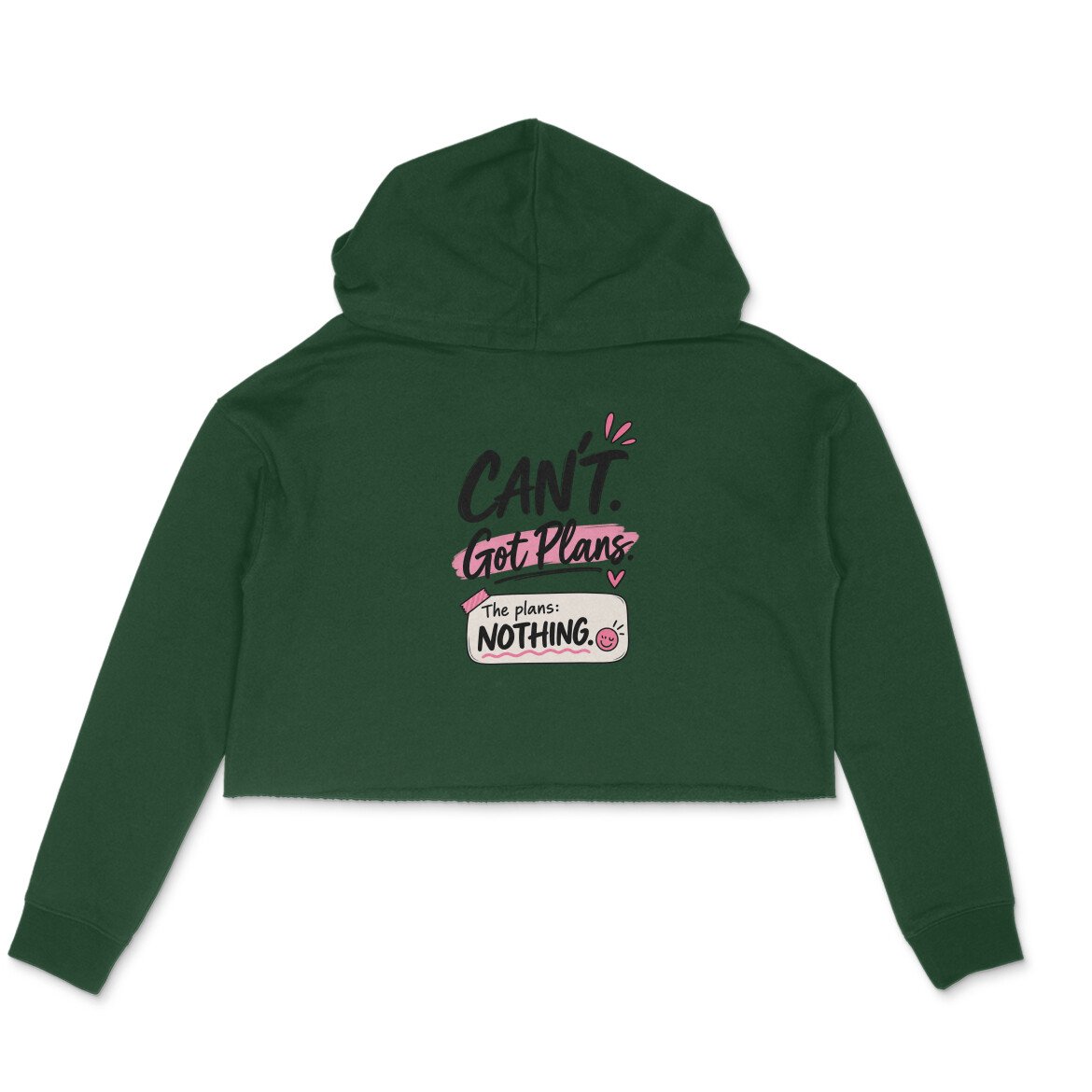 Crop Hoodie UK Special - Can't Get Plan - Image 3