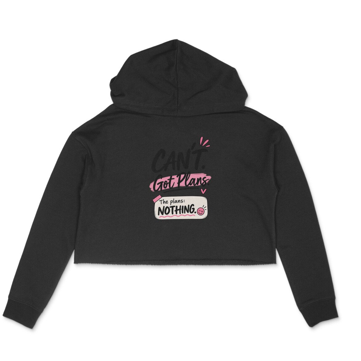 Crop Hoodie UK Special - Can't Get Plan - Image 5