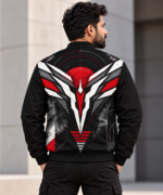 Bomber jacket black back