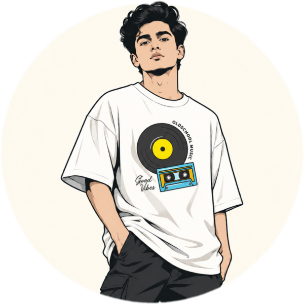 Men Oversized Tshirt