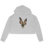 Girl's Crop Hoodie Stone Wing Imagination - Image 4