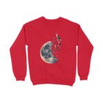Moon Bird Unisex Sweatshirt - Image 2
