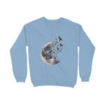 Moon Bird Unisex Sweatshirt - Image 4