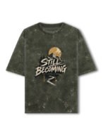 Still Becoming Oversized T-Shirt Acid Washed - Image 2